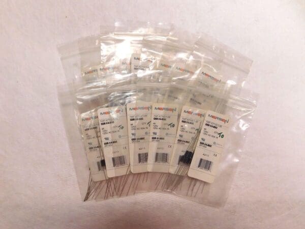 Mersen Fast Acting General Purpose Fuse 125V 4A 10PK Lot of 13 #GSR-V4