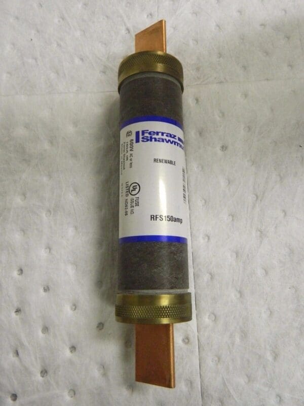 Mersen Ferraz Shawmut Fast Acting Renewable Fuse 600 VAC 150A #RFS150