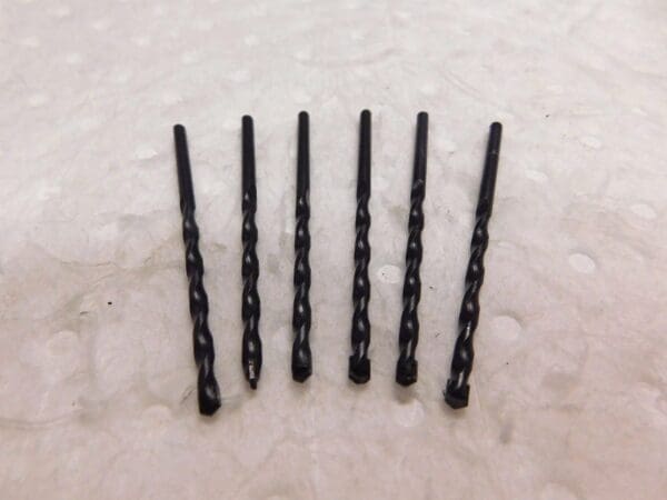 Precision Carbide Tipped Regular Spiral Drill Bit 1/8" Dia x 3" OAL Qty. 6 W1253