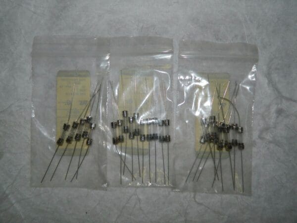 Ferraz Shamut Time Delay Miniature Glass Fuse 250 VAC 1A 25PK #GDG-V1-MSC