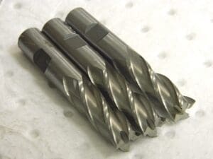 MHC HSS Square End Mills 5/8" x 5/8" x 1-5/8" x 3-3/4" 4F Qty 3 01720416