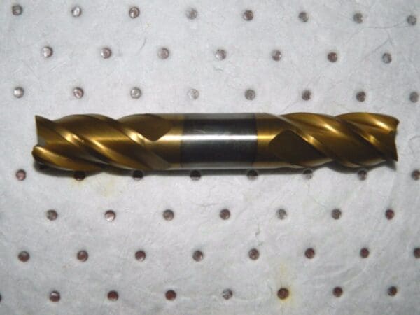 Hertel Double End Mill 1" X 1" X 1-7/8" X 6-3/8" HSS TiN 4FL #337-5522