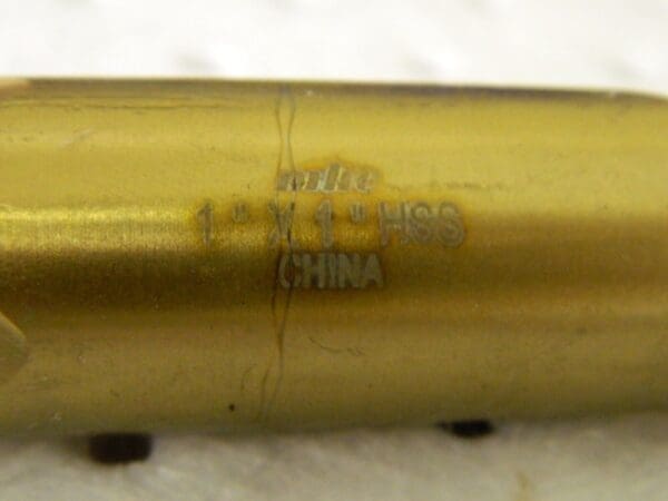 MHC HSS Square End Mill 1" x 1-7/8" x 6-3/8" 4FL 10844320