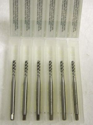 Widia GTD Spiral Flute Taps M3x0.50 D3 3FL HSS Right Hand Qty. 6 #86528