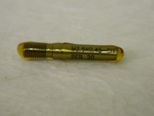 SPI Go Gage Single End Plug Thread M2.5x0.45 Class 6H 75891101