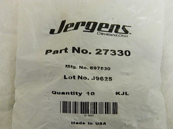 Jergens Steel Threaded Spring Plungers 3/4"-10x1-3/4" Thread Length Qty 10 27330