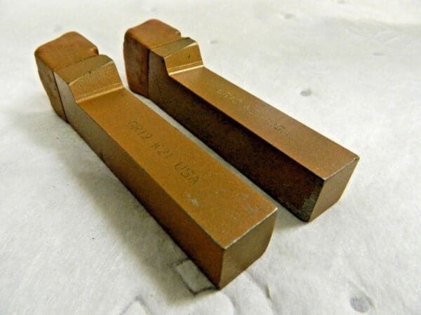 Offset Side Cutting Single Point Tool Bits 3/4" x 3/4" GR12 K21 Qty 2 02099695