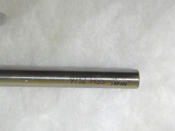 Nachi HSS XL Parabolic Drill 9/32” Dia Straight Shank 12” OAL 9" Fl Lgt 1054650