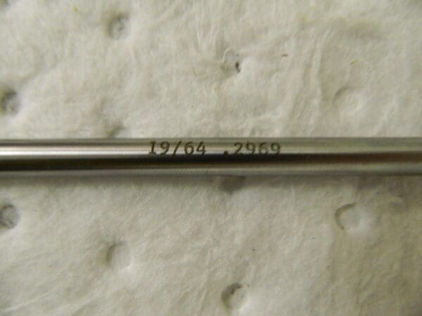 Super Tool Coolant Chucking Reamer 19/64" 4 HSS 941810