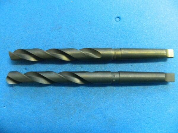 Interstate Taper Shank Drill Bits 0.7283" x 233mm OAL 2MT HSS Qty. 2 #01567189