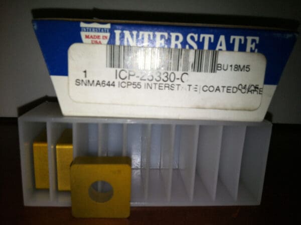 Interstate SNMA 644 ICP55 Indexable Carbide Turning Inserts