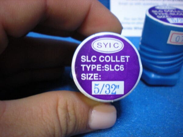 SYIC #746532 5/32" UP 0724 SLC6 Collets