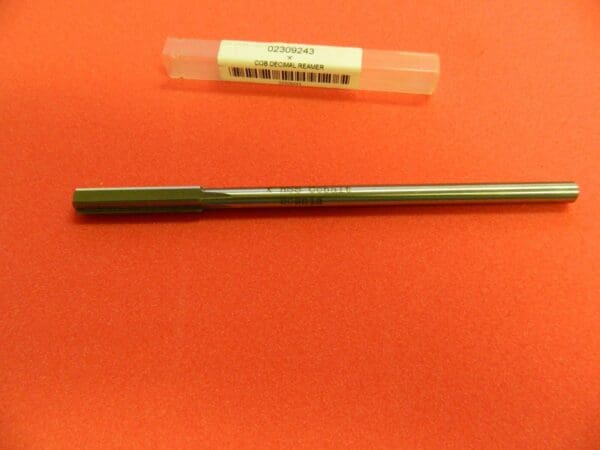 Interstate "X" 0.3970" x 1-3/4" x 7" Cobalt Decimal Chucking Reamer 02309243