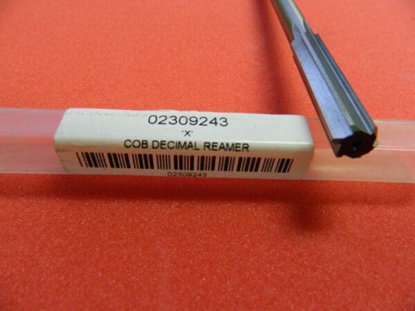 Interstate "X" 0.3970" x 1-3/4" x 7" Cobalt Decimal Chucking Reamer 02309243