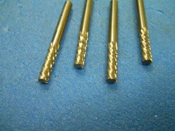 Accupro Diamond Cut Routers 3/16" Dia. x 5/8" LOC Carbide Qty. 4 #71176507