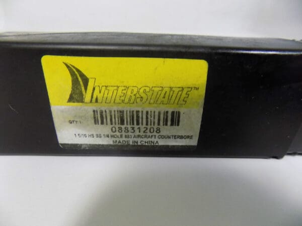 Interstate 1-5/16" Counterbore HSS 4-FL 1/4" Shank 5-1/2" Oal Model 08831208