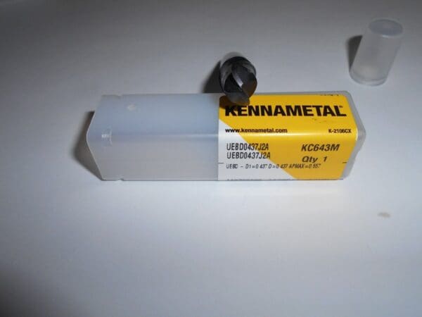 Kennametal 7/16" Dia 2FL AlTiN Carbide End Mill UEBD0437J2A KC643M