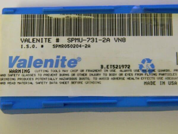 Valenite SPMU-731-2A VN8 Carbide Inserts Qty. 10 USA