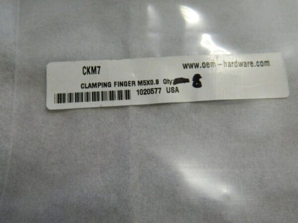 Kennametal 1020577 Clamps for Indexables CKM M5 X 0.8