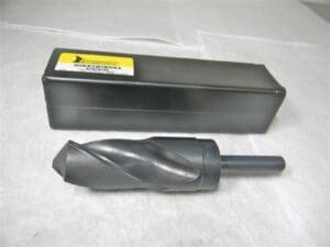 Interstate Reduced Shank Drill Bit 37.5mm HSS 1/2" Shk Dia 118º 6" OAL 63323000