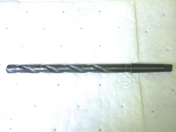 Interstate 3MT Taper Shank Drill Bit 27/32” HSS 118º PT 10” Fl Lgth RH 15” OAL