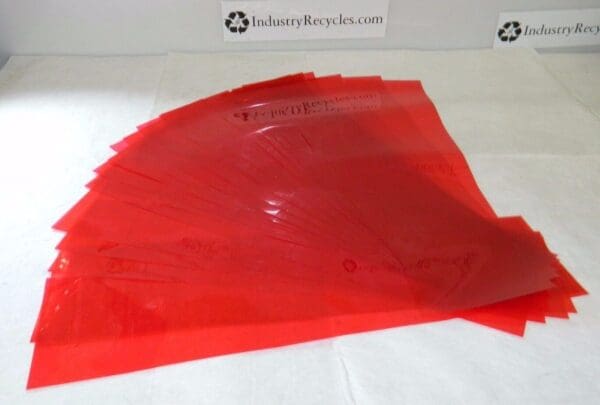 Professional Red Shim Stock Sheet 0.002" Thick x 5" W x 20" L Qty. 25 00019034