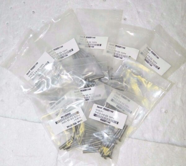 Pro 1" Overall L. Grade 316 Flat Head Socket Cap Screws Approx. 100Pk R56001144