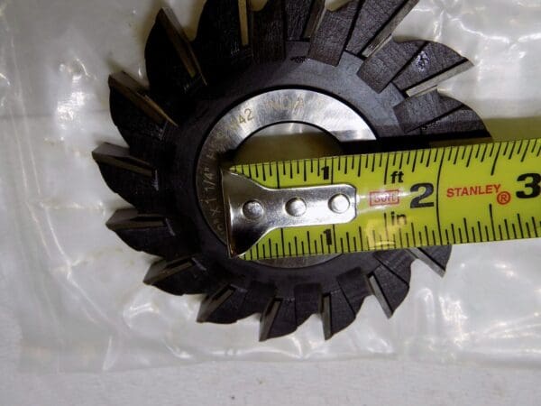 Interstate Side Milling Cutter 4" x 3/8" x 1-1/4" M42 16 Straight Teeth 02954253