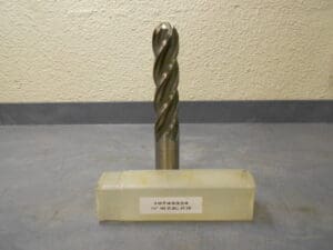 Interstate 1x1 HSS 4Fl Single End Mill