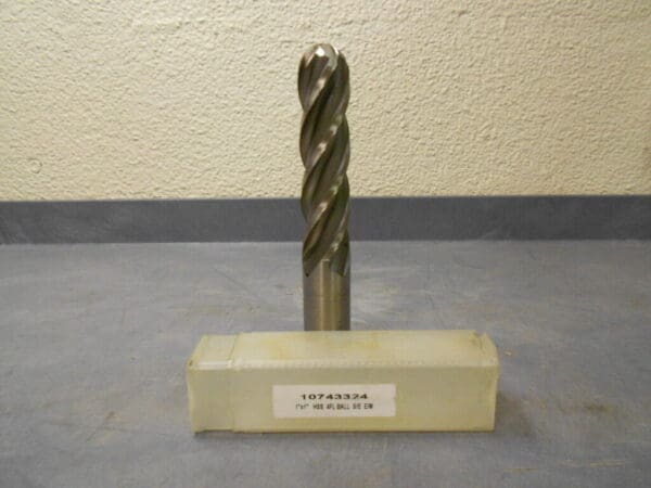 Interstate 1x1 HSS 4Fl Single End Mill