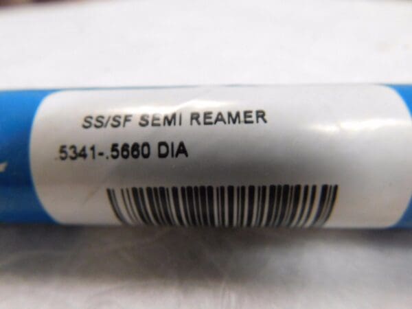 Semi Finish Semi Ground Chucking Reamer 0.5341" to 0.566" 3FL 240018SF