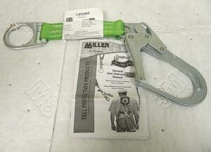 Miller by Honeywell 19" Green Rebar Hook Anchor with D-Ring 480-Z7/19INGN