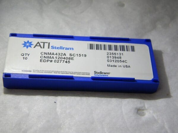 ATI Stellram Carbide Turning Inserts CNMA432A Grade SC1519 Qty 6 027745