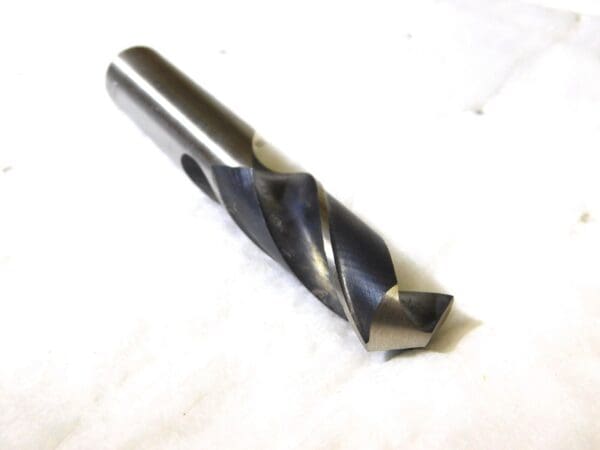 Qualtech HSS Screw Machine Drill Bit 55/64” Straight Shank Spiral Fl 3” LOC 6” L