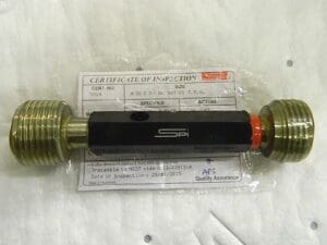 SPI Double End Plug Thread Go/No Go Gage M36x3-6H 34-646-0