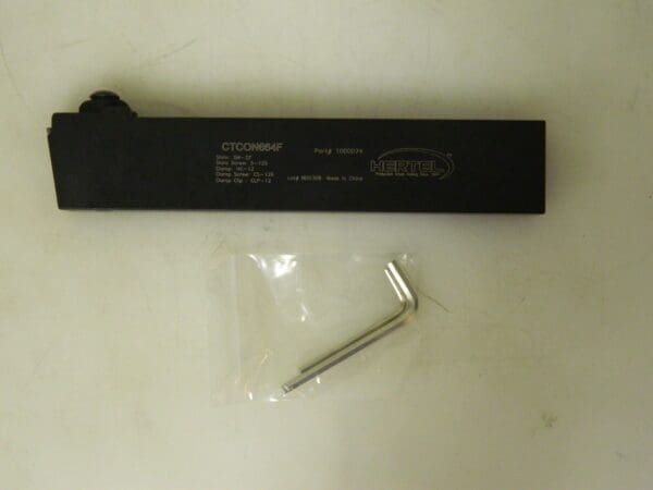 Hertel Clamp Lock Tool Holder Length 8" x Width 0.75" x Height 1.5" CTCON66-4F