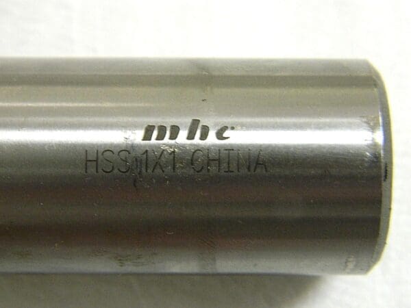 MHC Square End Mill HSS RH 1"x1"x6"x8-1/2" 4FL 720-3615