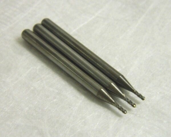 Monster Miniature Carbide End Mills Ballnose 0.040" Dia 4FL Qty 3 250-340040