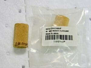 Jupiter Pneumatics 40 Micron Element miniature filters QTY 5 22012100JP