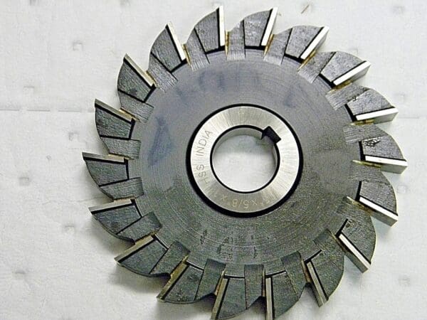 Interstate High Speed Steel HSS Straight Side Milling 5" 18Teeth 03015401