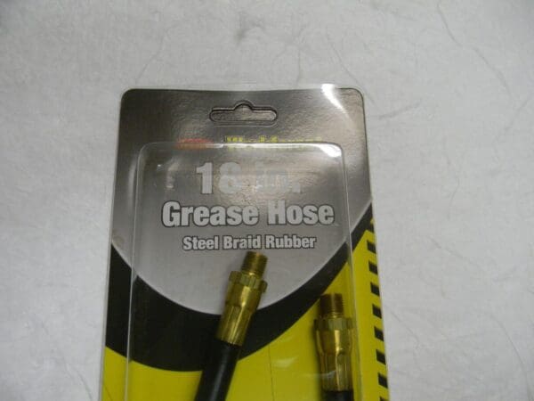 GoodYear 3/16" X 18"STL Braided Grease Hose QTY 2 L2210