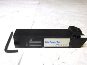 Valenite Grooving Turning Toolholder LH .118” -.130” 1” Shank Dia 5” OAL 58396