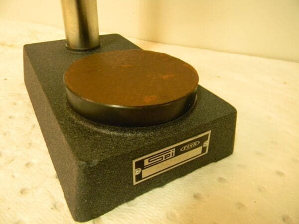 SPI Comparator Gage Stand 3-5/8" Round Flat Anvil #30-213-3