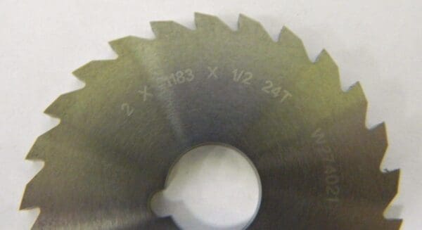 Robbjack Solid Carbide Saws 2" Dia. 24-Teeth Lot of 2 #SWM2-00-10121