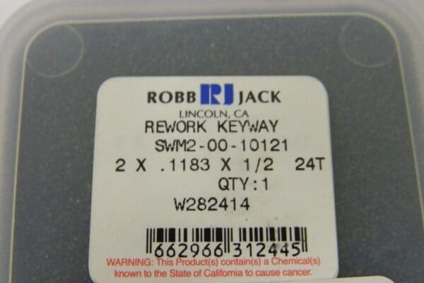 Robbjack Solid Carbide Saws 2" Dia. 24-Teeth Lot of 2 #SWM2-00-10121