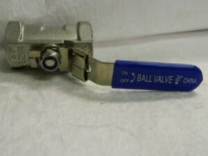 Pro Stainless Steel Standard Ball Valve 3/4" Pipe Standard Port 05866728