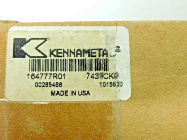 Kennametal Collet Chuck SS 1-3/4" Shank Diam x 8-3/16" OAL 1015630