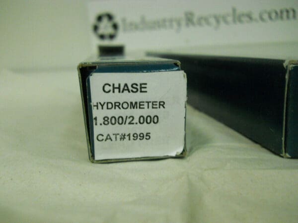 Chase Precision Hydrometer 1.800-2.000 Range Short Form 165mm OAL QTY 2 1995