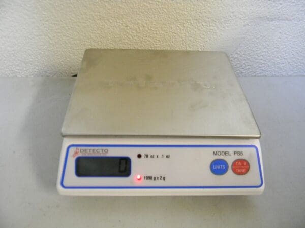 Cardinal Detecto LCD Digital Electronic Portion Control Scale PS-5A