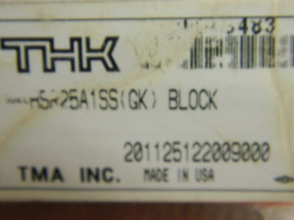 THK 4 Way I Beam JR HSR Block HSR25A1SSGKBLOC